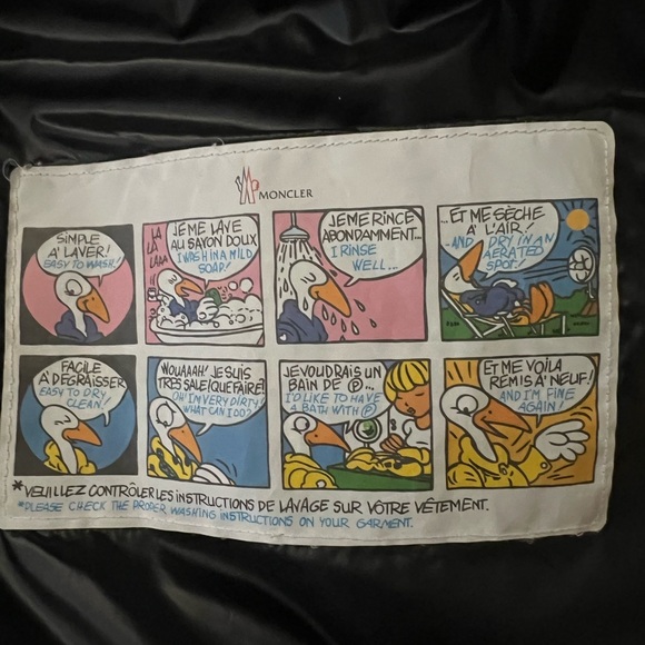 Moncler Seritte Black Short Down Jacket - Picture 10 of 11